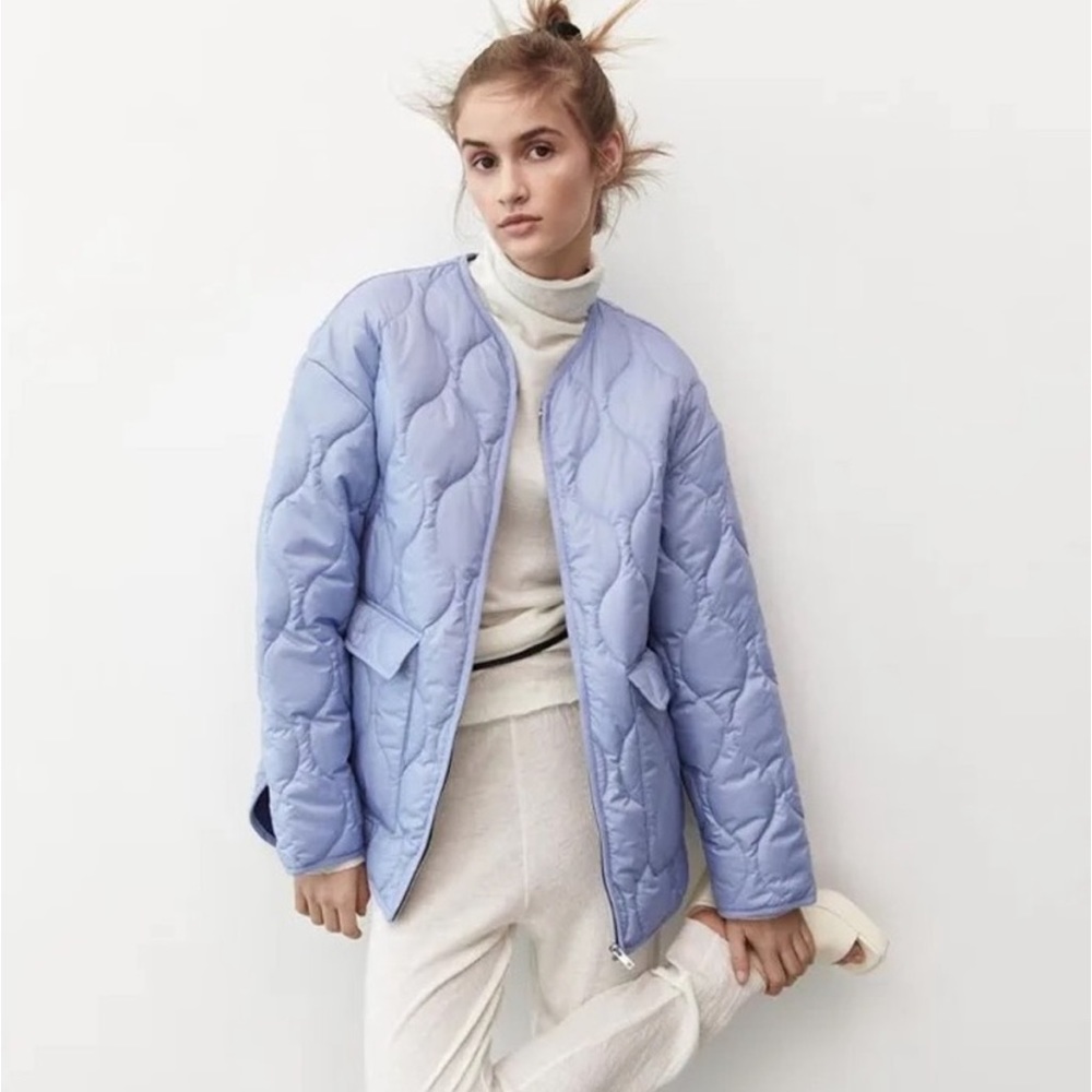 Zara Quilted Jacket Size L